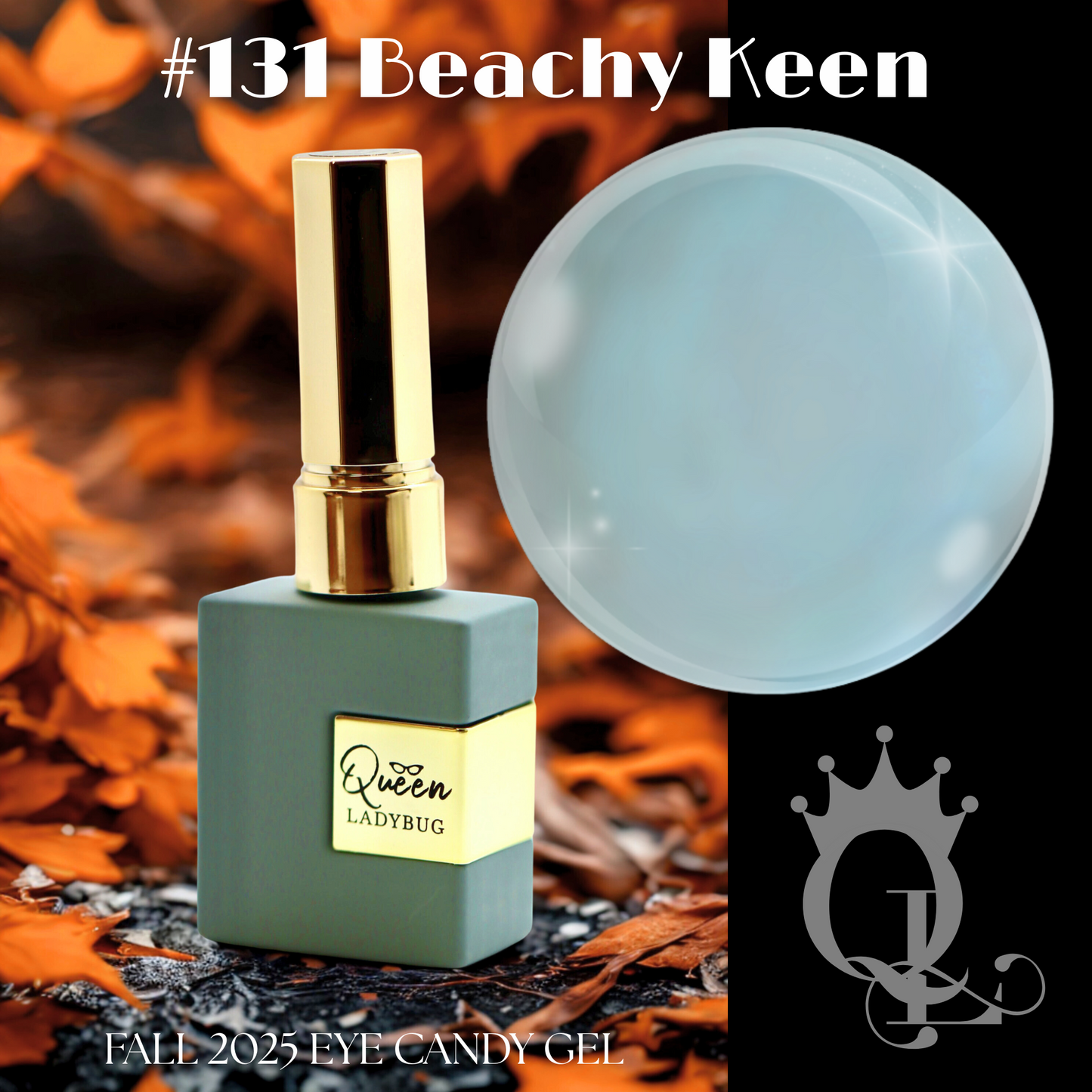 #131 Beachy Keen -- Eye Candy Gel Polish: Fall 2025
