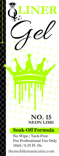 No. 15 Neon Lime - QL Liner Gel
