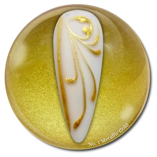 No. 1 Metallic PEARL Gold - QL Liner Gel