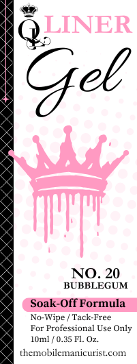 No. 20 Bubblegum - QL Liner Gel