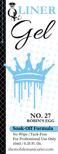 No. 27 Robin's Egg  - QL Liner Gel