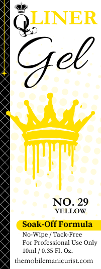 No. 29 Yellow  - QL Liner Gel