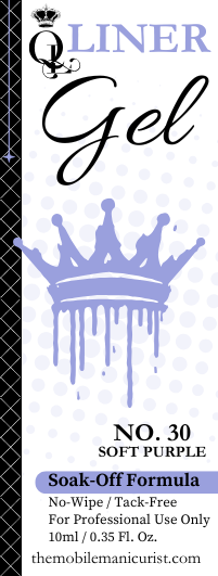 No. 30 Soft Purple  - QL Liner Gel