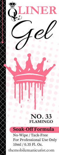 No. 33 Flamingo  - QL Liner Gel