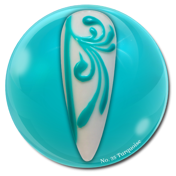 No. 35 Turquoise  - QL Liner Gel