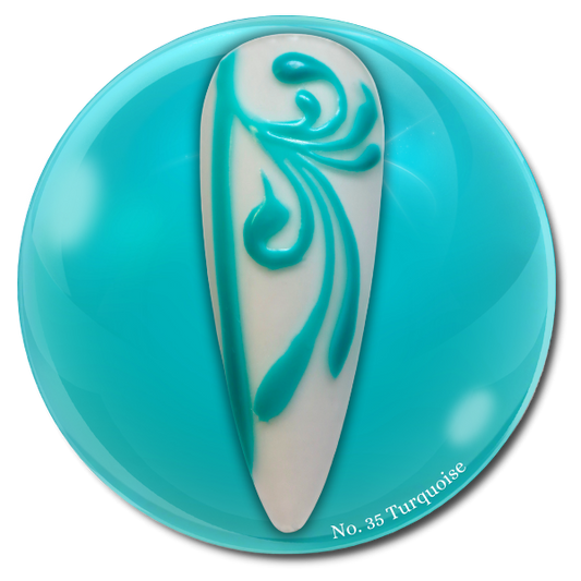 No. 35 Turquoise  - QL Liner Gel