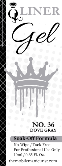 No. 36 Dove Gray  - QL Liner Gel