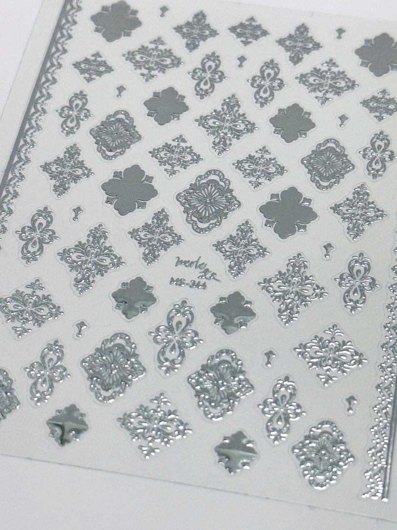 MS-344 "Silver Motif" -- Summer 2025 Decals