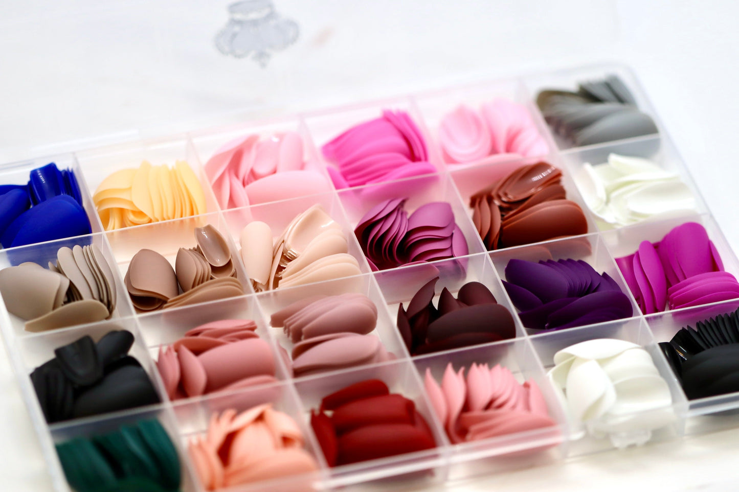 Short Ballerina -- Full-Cover, Colored Nails