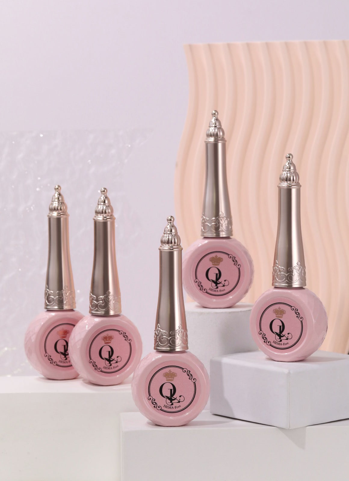 "Pink Lemonade Fancy" -- HEMA-Free Colored Rubber Base