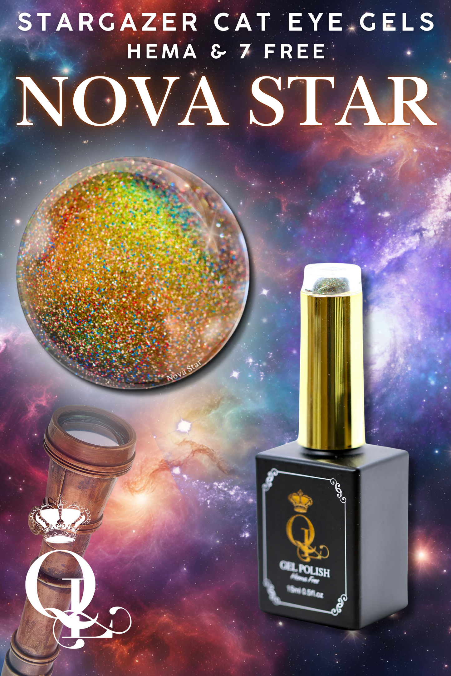 Nova Star -- Stargazer HEMA-Free Cat Eye Gel