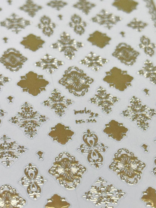 MS-344 "Gold Motif" -- Summer 2025 Decals