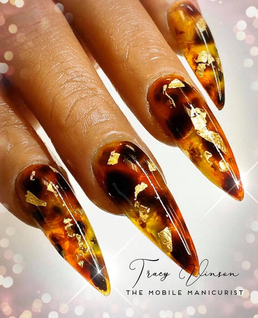 Tortoiseshell Nail Art -- Online MINI Course