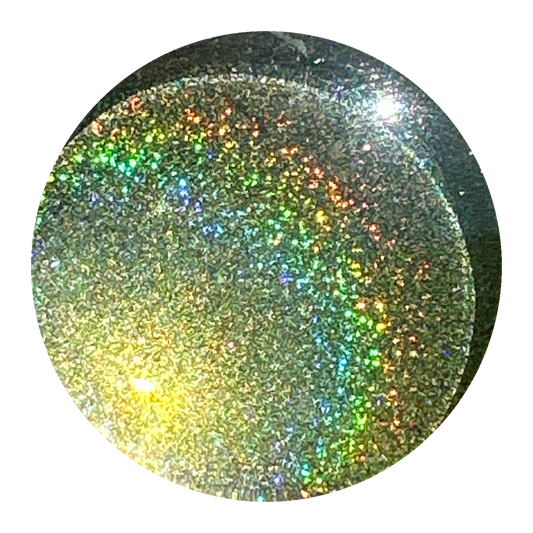 "Ovation for Olive" -- Glimmer Glitz Holo Dust