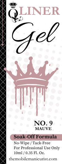 No. 9 Mauve - QL Liner Gel