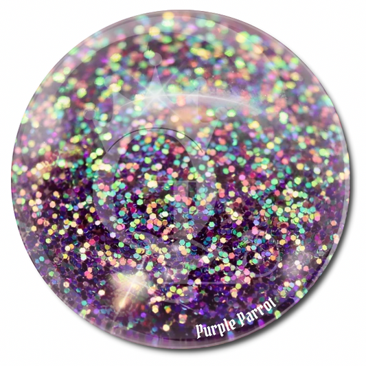 “Purple Parrot" - X Marks the Sparkle Glitter