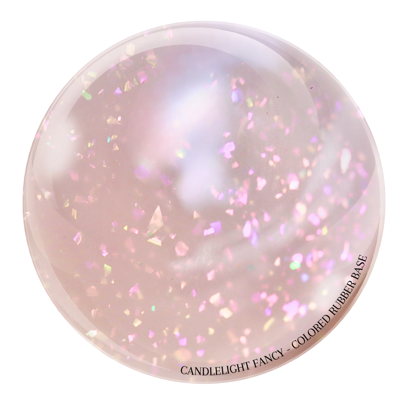 "Candlelight Fancy" -- HEMA-Free Colored Rubber Base