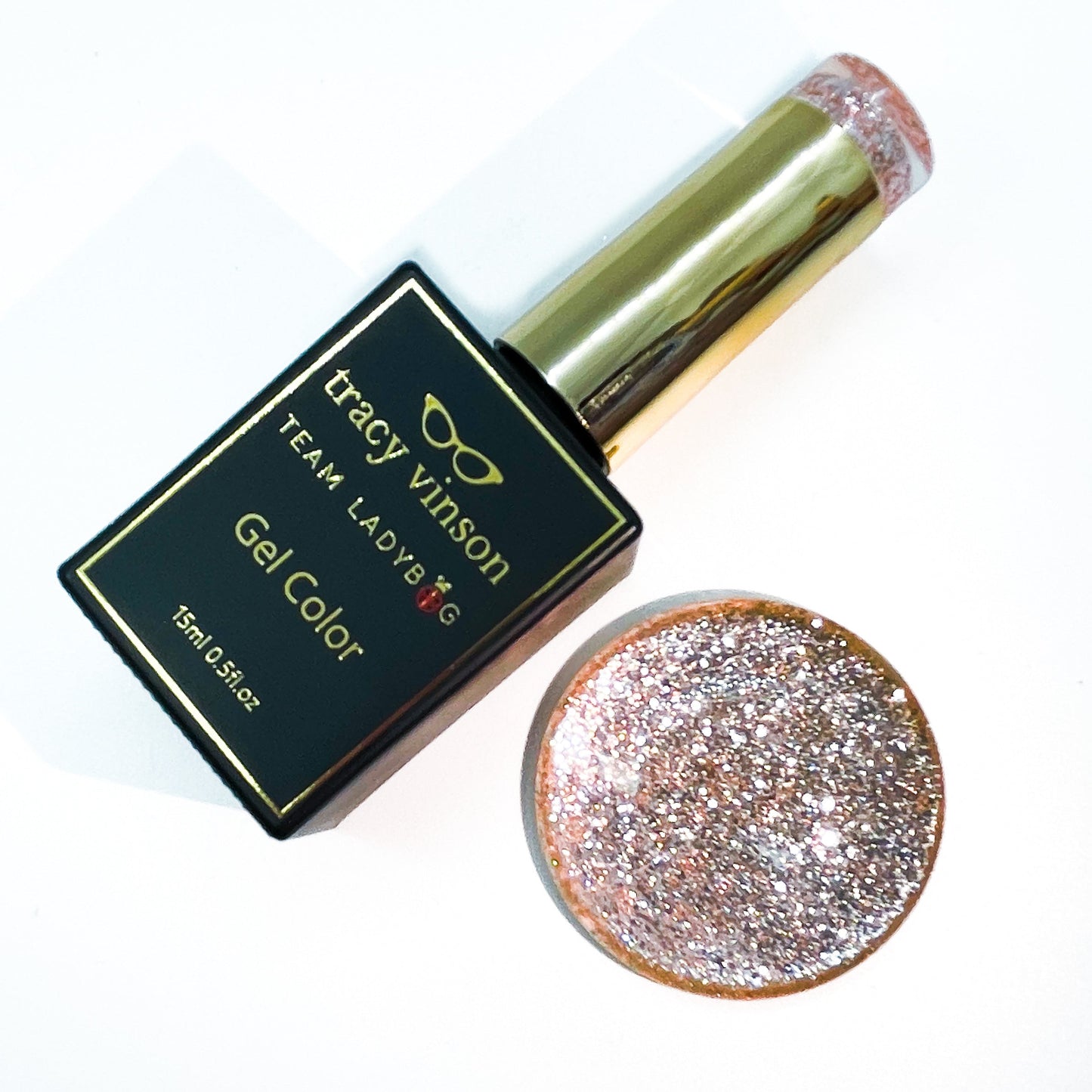 Rose Gold Platinum -- Holiday Ice Gel