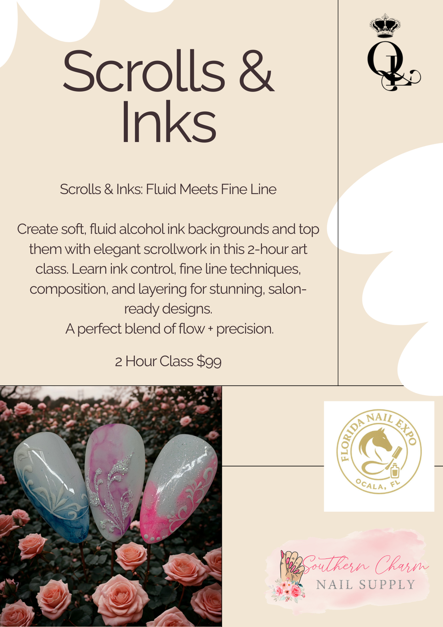 Scrolls & Inks: Fluid Meets Fine Line