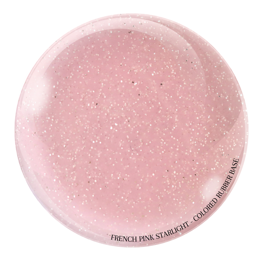 "French Pink Starlight" -- HEMA-Free Colored Rubber Base