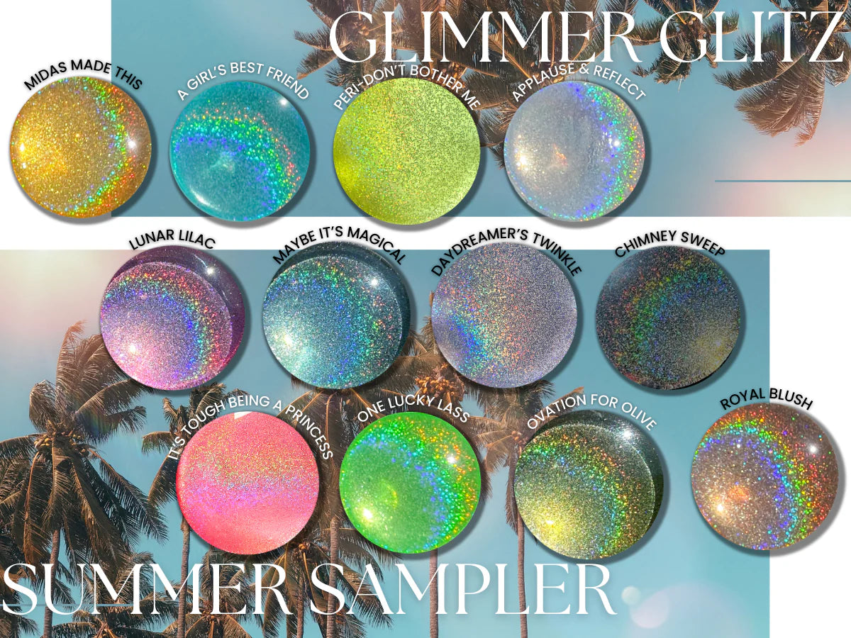 GLIMMER GLITZ SUMMER SAMPLER