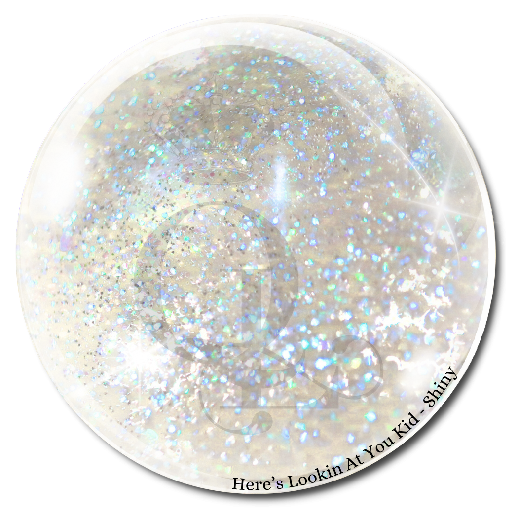 SHINY "Here's Lookin At You Kid" -- HEMA-FREE Wet-Look Hollywood Top Gel