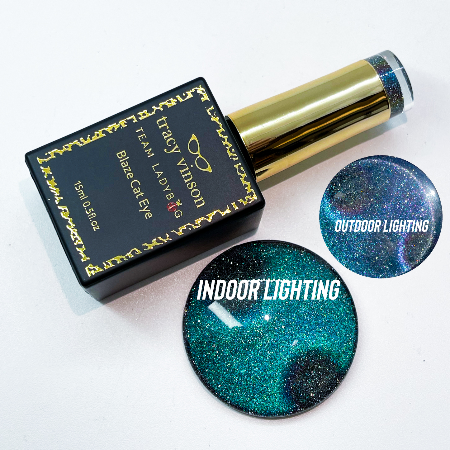 Blaze Cat Eye Gels-Blue Ridge Mountains