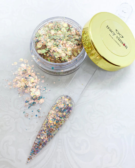 MM - PREMIUM DIAMOND ICE GLITTERS -- CHAMPAGNE