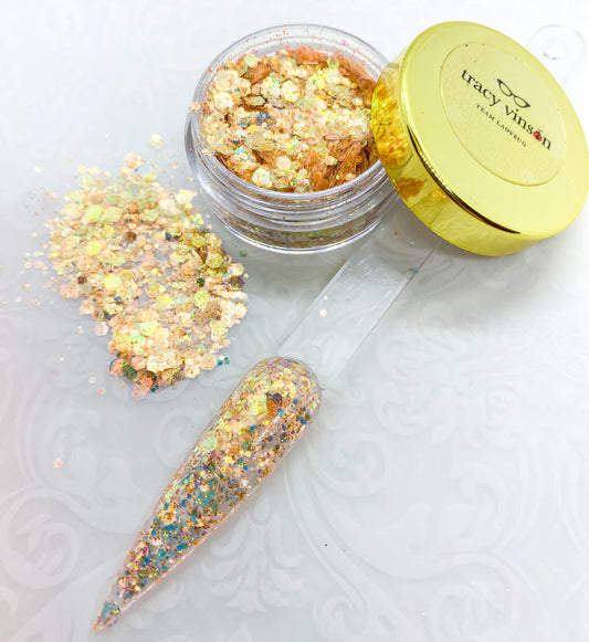 MM - PREMIUM DIAMOND ICE GLITTERS -- HONEY POT