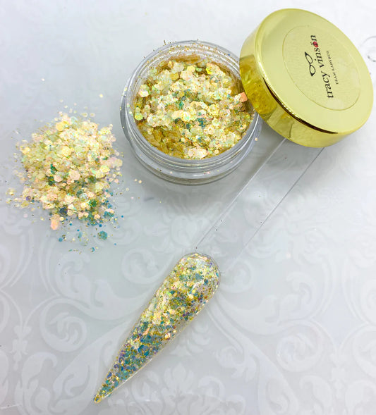 MM - PREMIUM DIAMOND ICE GLITTERS -- CANARY