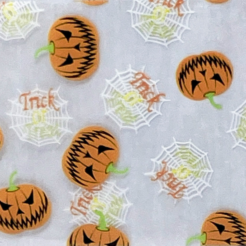 "21-02 Pumpkin Panic" -- Nail Transfer Foil
