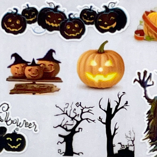 "21-04 Halloween Hootenanny" -- Nail Transfer Foil