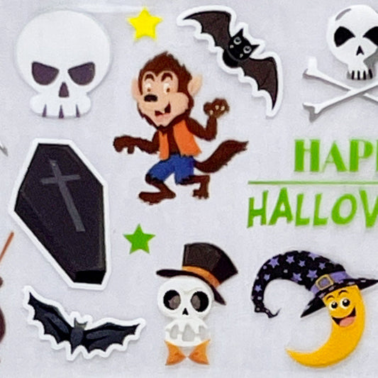 "21-05 Headstone Holiday" -- Nail Transfer Foil