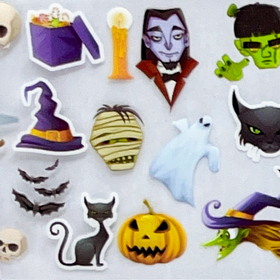 "21-06 Monster Mashup" -- Nail Transfer Foil