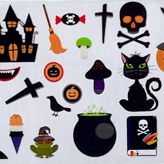 "19-01 Carve & Cackle" -- Nail Transfer Foil