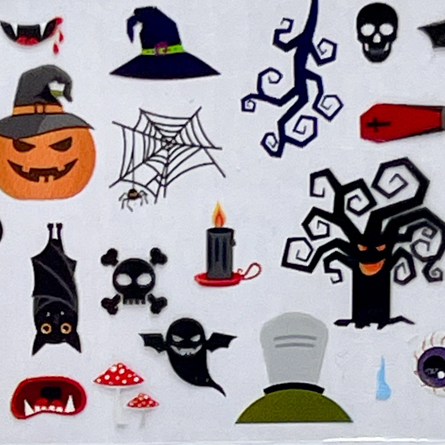 "19-01 Carve & Cackle" -- Nail Transfer Foil