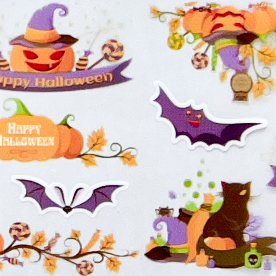 "21-10 Boo to You" -- Nail Transfer Foil