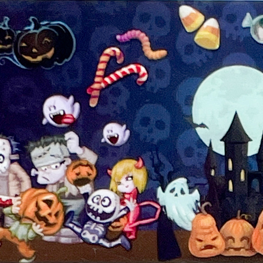 "20-04 Trick or Treating" -- Nail Transfer Foil