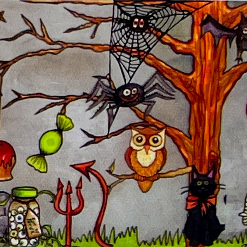 "20-01 Costume Party" -- Nail Transfer Foil