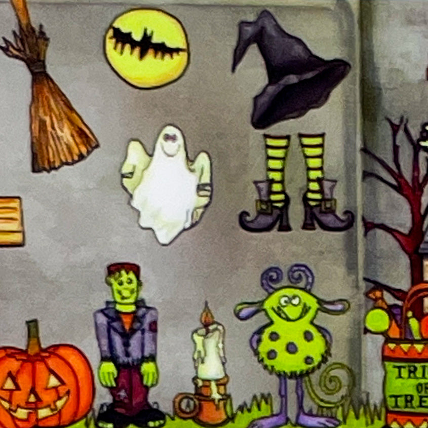 "20-01 Costume Party" -- Nail Transfer Foil