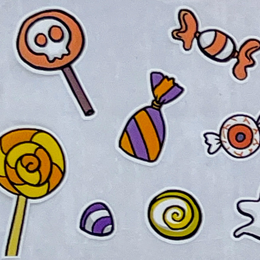 "19-08 Only Treats" -- Nail Transfer Foil