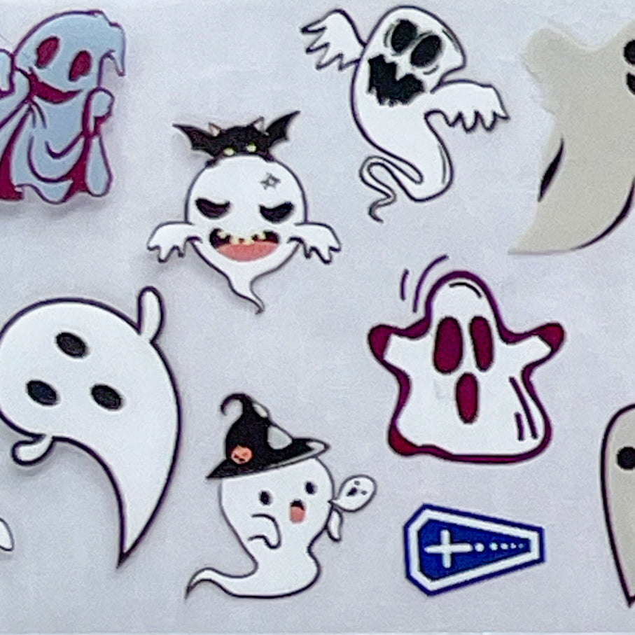 "19-06 Ghost Stories" -- Nail Transfer Foil