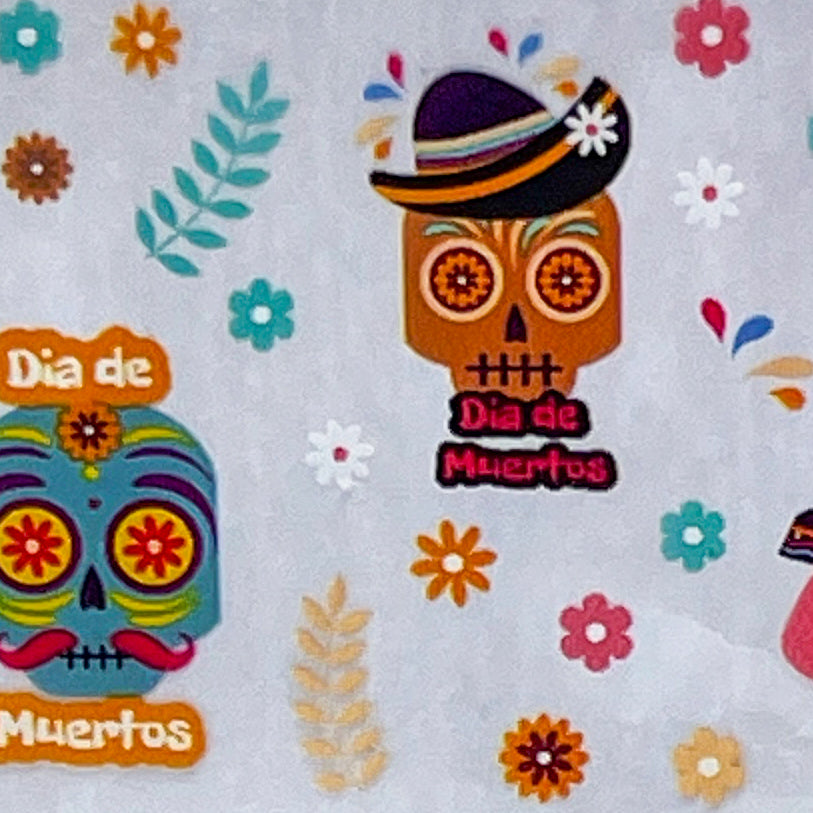 "19-04 Fiesta de Fright" -- Nail Transfer Foil