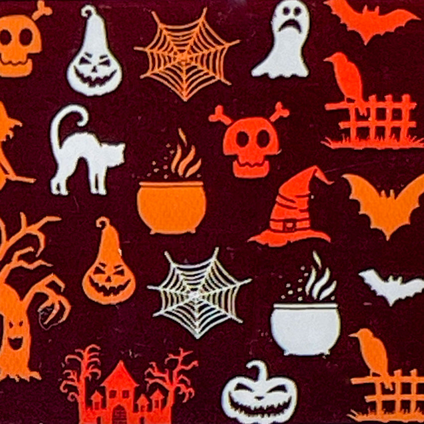 "19-09 Hocused & Pocused" -- Nail Transfer Foil