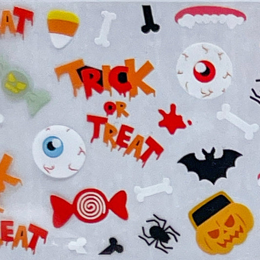 "18-03 Eye Scream Party" -- Nail Transfer Foil