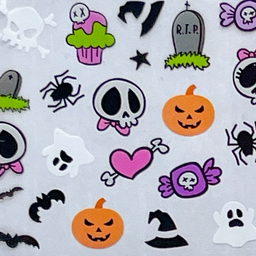 "18-02 I Got a Chilling" -- Nail Transfer Foil