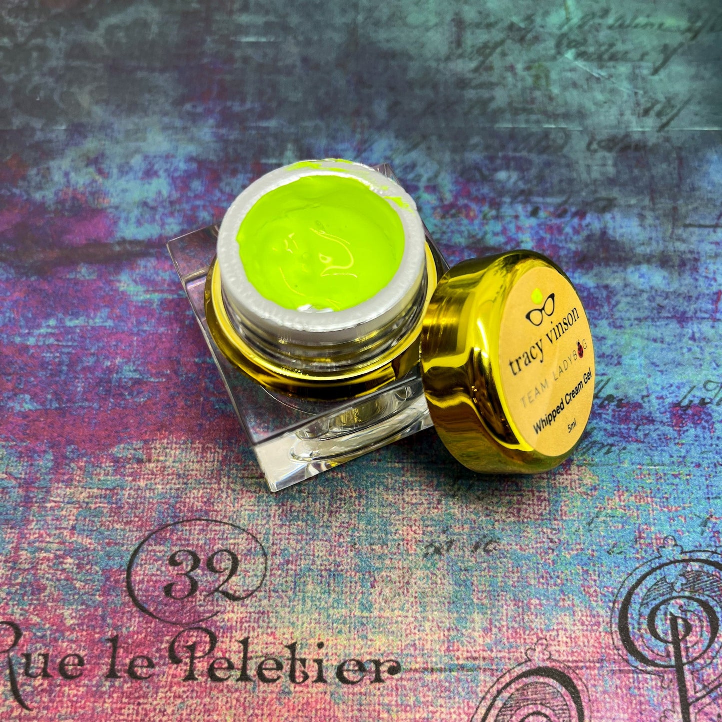 Tiki Torch -- Neon Whipped Cream Gel