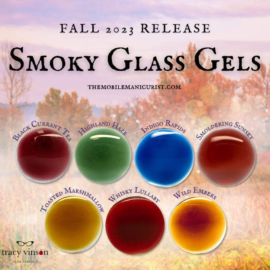 MM - SMOKY GLASS GELS --WILD EMBERS