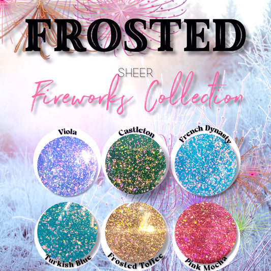 MM - FROSTED FIREWORKS GEL POLISH FULL COLLECTION