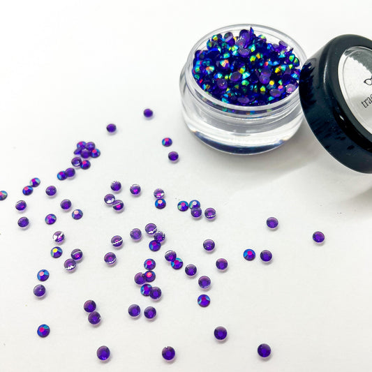 Purple Holo Resin Crystals